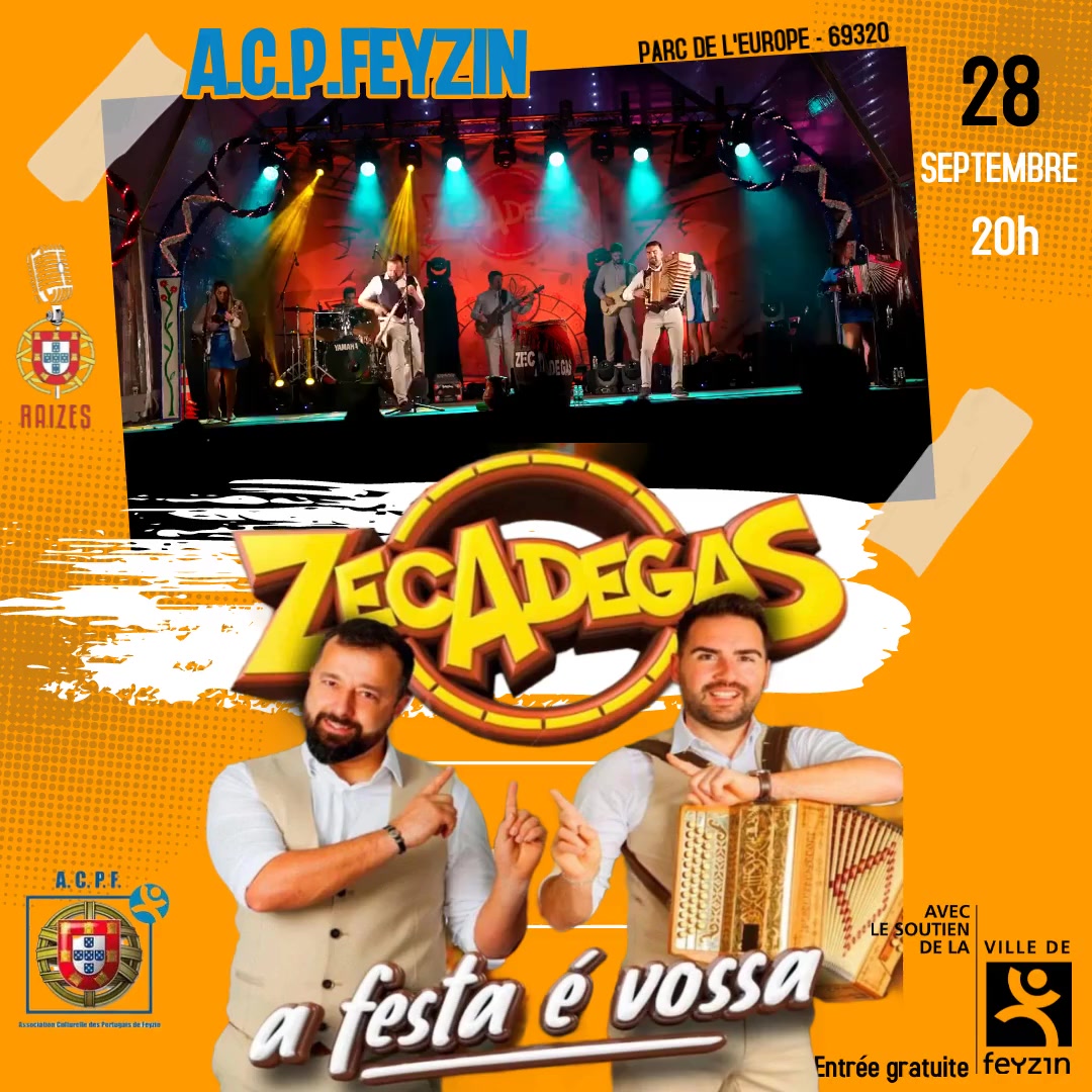 CONCERTO - ZECADEGAS - PARC DE L EUROPE  - 28/09/2024 -20H